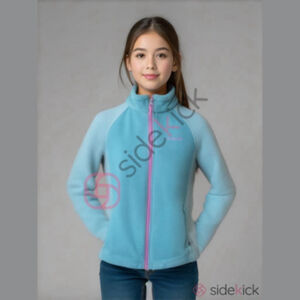 Columbia Girls' Aqua Fleece Jacket Size 14/16
